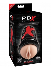 Телесный мастурбатор-вагина Air Tight Pussy Stroker - Pipedream - в Уссурийске купить с доставкой