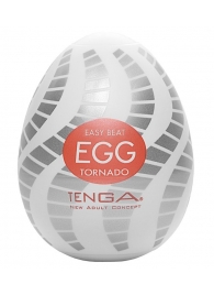 Мастурбатор-яйцо EGG Tornado - Tenga - в Уссурийске купить с доставкой