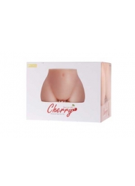 Мастурбатор-полуторс Cherry с вибрацией и двумя любовными тоннелями - KOKOS - в Уссурийске купить с доставкой