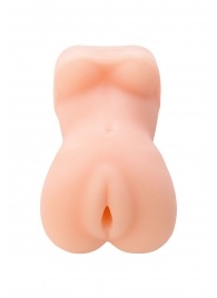 Телесный мастурбатор в виде женской фигурки - Toyfa Basic - в Уссурийске купить с доставкой