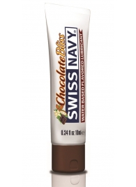 Лубрикант с ароматом шоколада Swiss Navy Chocolate Bliss Lube - 10 мл. - Swiss navy - купить с доставкой в Уссурийске