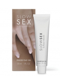 Гель для мастурбации с ароматом кокоса Slow Sex Finger Play Gel - 30 мл. - Bijoux Indiscrets - купить с доставкой в Уссурийске