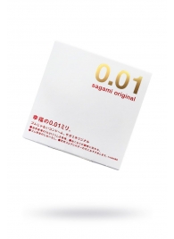Супертонкий презерватив Sagami Original 0.01 - 1 шт. - Sagami - купить с доставкой в Уссурийске