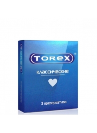 Гладкие презервативы Torex  Классические  - 3 шт. - Torex - купить с доставкой в Уссурийске