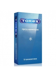 Презервативы Torex  Продлевающие  с пролонгирующим эффектом - 12 шт. - Torex - купить с доставкой в Уссурийске