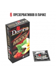 Ароматизированные презервативы DOMINO  Ароматный микс  - 6 шт. - Domino - купить с доставкой в Уссурийске