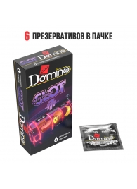 Ароматизированные презервативы DOMINO  Фруктовый слот  - 6 шт. - Domino - купить с доставкой в Уссурийске