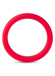 Красное эрекционное кольцо Silicone Go Pro Cock Ring - Blush Novelties - в Уссурийске купить с доставкой