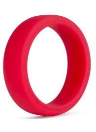 Красное эрекционное кольцо Silicone Go Pro Cock Ring - Blush Novelties - в Уссурийске купить с доставкой