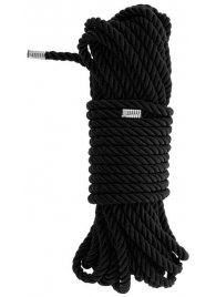 Черная веревка для бондажа BONDAGE ROPE - 10 м. - Dream Toys - купить с доставкой в Уссурийске