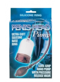 Помпа на головку фаллоса Penis Head Pump - Seven Creations - в Уссурийске купить с доставкой