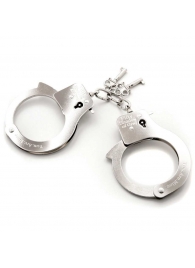 Металлические наручники Metal Handcuffs - Fifty Shades of Grey - купить с доставкой в Уссурийске