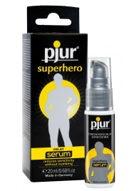 Сыворотка-пролонгатор pjur SUPERHERO Delay Serum - 20 мл. - Pjur - купить с доставкой в Уссурийске