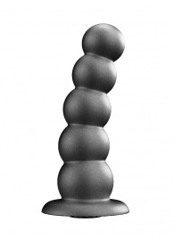 Черная насадка-плаг на харнесс PLATINUM 9 - 24 см. - LOVETOY (А-Полимер) - купить с доставкой в Уссурийске