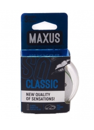 Классические презервативы в пластиковом кейсе MAXUS Classic - 3 шт. - Maxus - купить с доставкой в Уссурийске