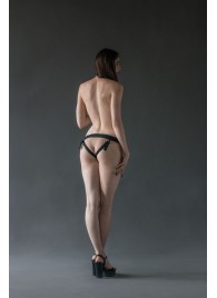 Черные трусики Better с анальной насадкой - 8 см. - Lola Games - купить с доставкой в Уссурийске