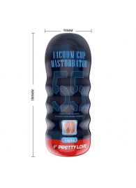 Мастурбатор-вагина Vacuum Cup Masturbator - Baile - в Уссурийске купить с доставкой