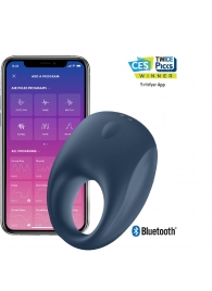 Эрекционное кольцо Satisfyer Strong One с возможностью управления через приложение - Satisfyer - в Уссурийске купить с доставкой