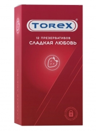 Презервативы Torex  Сладкая любовь  с ароматом клубники - 12 шт. - Torex - купить с доставкой в Уссурийске