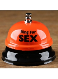 Настольный звонок RING FOR SEX - Сима-Ленд - купить с доставкой в Уссурийске