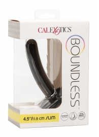 Черный анальный стимулятор Boundless 4.5” Slim Probe - 11,5 см. - California Exotic Novelties - купить с доставкой в Уссурийске