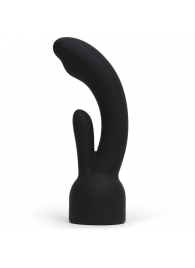 Черная насадка на вибратор Doxy - Rabbit Vibrator Doxy Attachment - Doxy в Уссурийске Черная насадка на вибратор Doxy - Rabbit Vibrator Doxy Attachment - Doxy