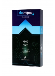 Презервативы увеличенного размера DOMINO Classic King size - 6 шт. - Domino - купить с доставкой в Уссурийске