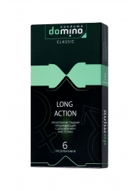 Презервативы с пролонгирующим эффектом DOMINO Classic Long action - 6 шт. - Domino - купить с доставкой в Уссурийске