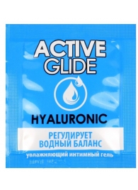 Лубрикант на водной основе Active Glide с гиалуроновой кислотой - 3 гр. - Биоритм - купить с доставкой в Уссурийске