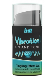 Жидкий интимный гель с эффектом вибрации Vibration! Gin   Tonic - 15 мл. - INTT - купить с доставкой в Уссурийске