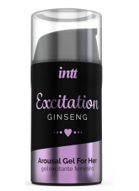 Женский возбуждающий интимный гель Excitation Ginseng - 15 мл. - INTT - купить с доставкой в Уссурийске