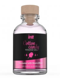 Массажный гель с согревающим эффектом Cotton Candy - 30 мл. - INTT - купить с доставкой в Уссурийске