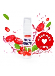 Гель-смазка Tutti-frutti со вкусом барбариса - 30 гр. - Биоритм - купить с доставкой в Уссурийске