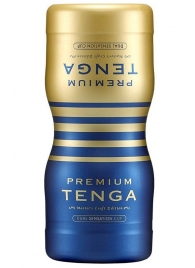 Мастурбатор TENGA Premium Dual Sensation Cup - Tenga - в Уссурийске купить с доставкой