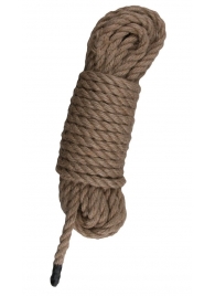 Пеньковая веревка для связывания Hemp Rope - 5 м. - Easy toys - купить с доставкой в Уссурийске