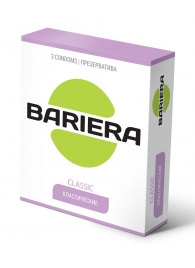 Классические презервативы Bariera Classic - 3 шт. - Bariera - купить с доставкой в Уссурийске