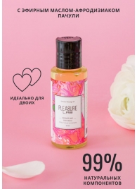 Массажное масло Pleasure Lab Delicate с ароматом пиона и пачули - 50 мл. - Pleasure Lab - купить с доставкой в Уссурийске