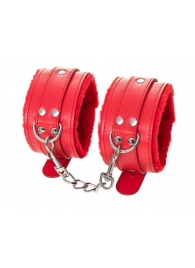 Красные оковы Anonymo из искусственной кожи - ToyFa - купить с доставкой в Уссурийске