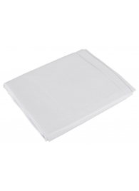 Белая виниловая простынь Vinyl Bed Sheet - Orion - купить с доставкой в Уссурийске