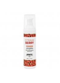 Разогревающее массажное масло  с ароматом клубники Gourmet Strawberry - 50 мл. - Exsens - купить с доставкой в Уссурийске