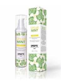 Разогревающее массажное масло Gourmet Spearmint Organic с органическими ингредиентами - 50 мл. - Exsens - купить с доставкой в Уссурийске