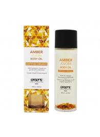 Органическое массажное масло AMBER JOJOBA - 100 мл. - Exsens - купить с доставкой в Уссурийске