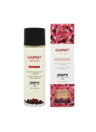 Органическое массажное масло GARNET ARGAN - 100 мл. - Exsens - купить с доставкой в Уссурийске
