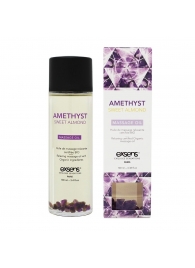 Органическое массажное масло AMETHYST SWEET ALMOND - 100 мл. - Exsens - купить с доставкой в Уссурийске