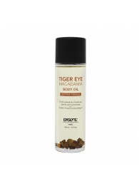 Органическое массажное масло TIGER EYE MACADAMIA - 100 мл. - Exsens - купить с доставкой в Уссурийске