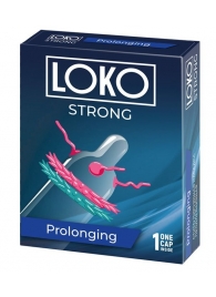 Стимулирующая насадка на пенис LOKO STRONG с продлевающим эффектом - Sitabella - в Уссурийске купить с доставкой