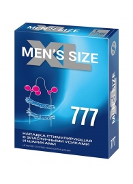 Стимулирующая насадка на пенис MEN SIZE 777 - Sitabella - в Уссурийске купить с доставкой