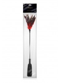Стек-щекоталка Sweet Caress Feather Whip - 58 см. - Sweet Caress - купить с доставкой в Уссурийске