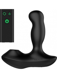 Черный вибратор-ротатор для стимуляции простаты Nexus Revo Air - Nexus Range - в Уссурийске купить с доставкой