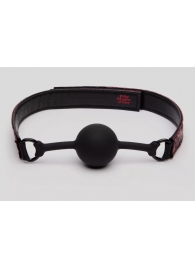 Кляп-шар на двусторонних ремешках Reversible Silicone Ball Gag - Fifty Shades of Grey - купить с доставкой в Уссурийске